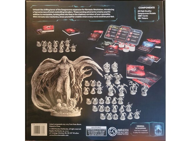 Nemesis Retaliation The Sangrevores Ekspansion til Nemesis Retaliation 