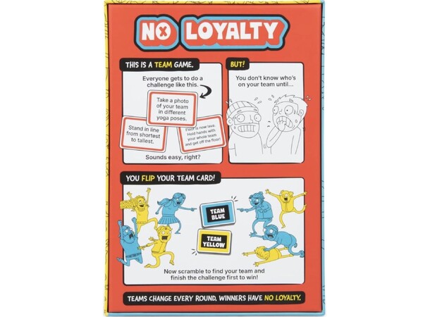 No Loyalty Selskabsspil 