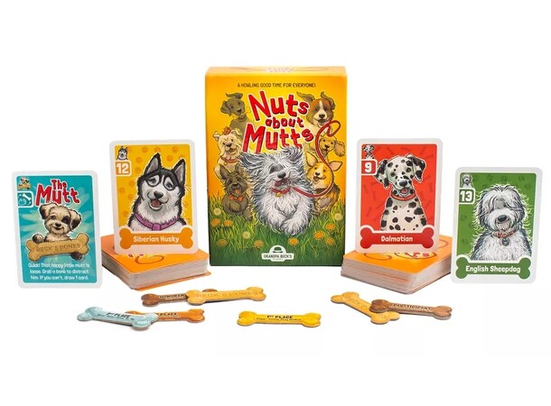Nuts About Mutts Brætspil 