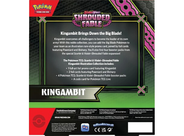 Pokemon Shrouded Fable Kingambit Coll Illustration Collection 