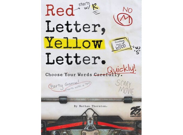 Red Letter Yellow Letter Selskabsspil 