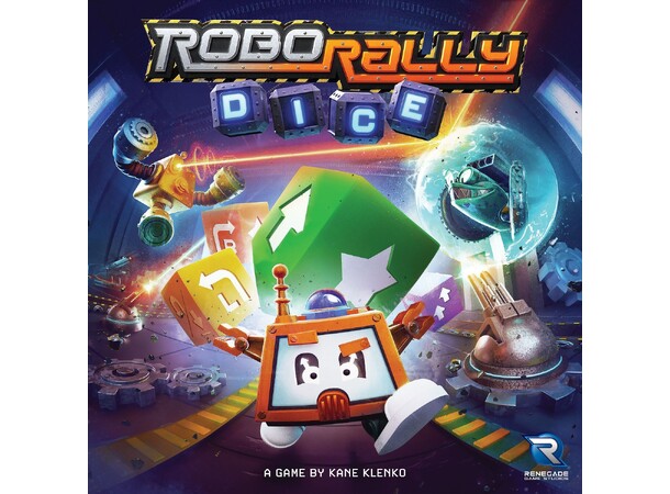Robo Rally Dice Brætspil 