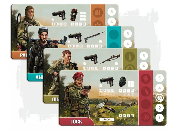 SAS Rogue Regiment Brætspil 