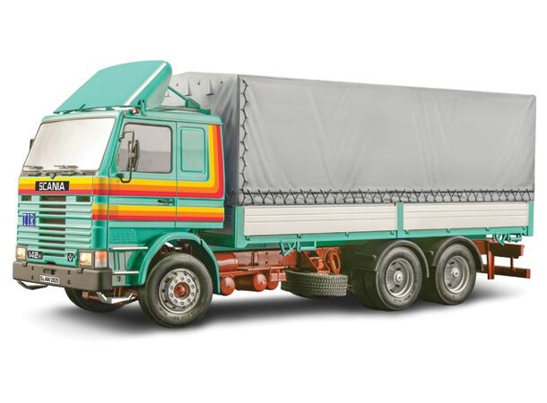 Scania 142H 6x2 Canvas Italeri 1:24 byggesæt 