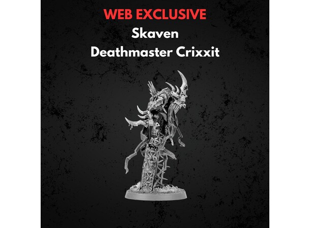 Skaven Deathmaster Crixxit Warhammer Age of Sigmar 