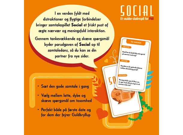 Social Par Quizspil Dansk udgave 