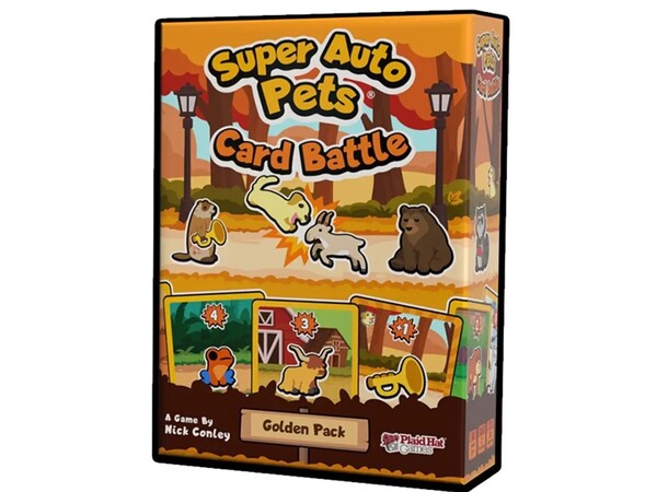 Super Auto Pets Golden Pack Kortspil Card Battle 