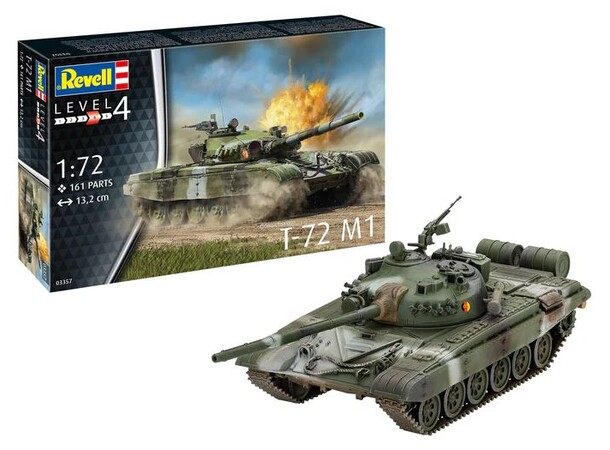 T-72 M1 Revell 1:72 byggesæt 