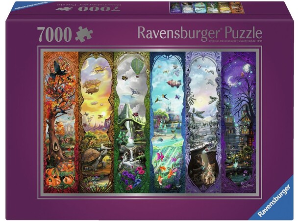 The Six Portals 7000 brikker Puslespil Ravensburger puslespil 