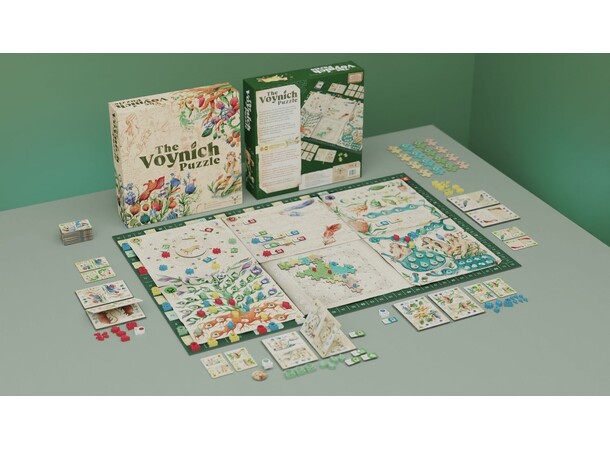 The Voynich Puzzle Brætspil 