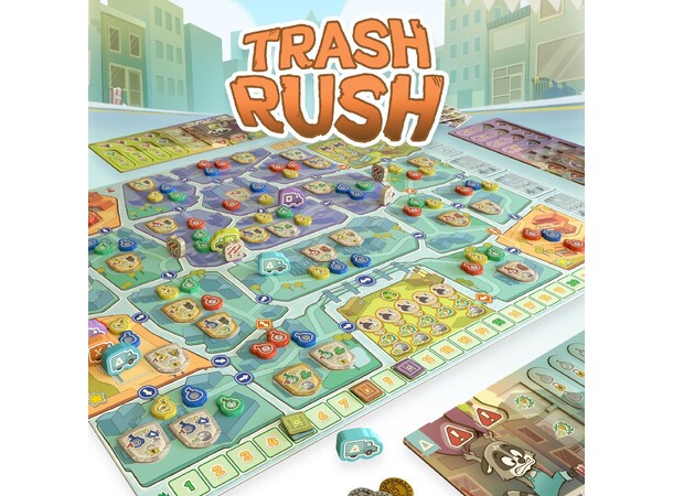 Trash Rush Brætspil 