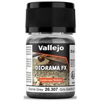 Vallejo Diorama FX Granitgrå 0,2–0,6 mm Landscape Texture - 35ml