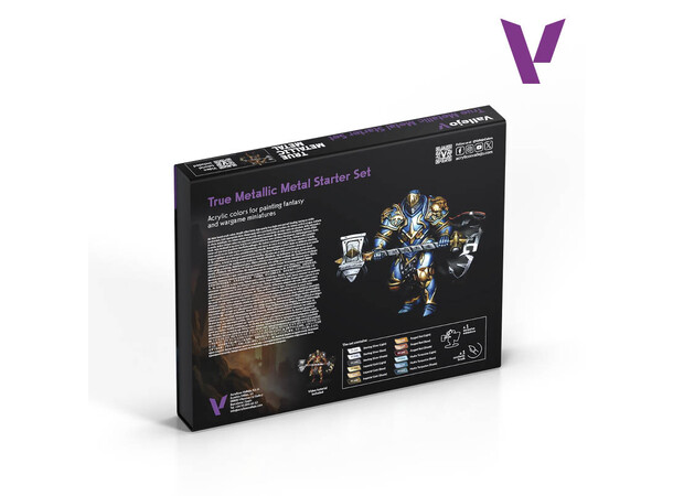 Vallejo True Metallic Starter Set True Metallic Metal 