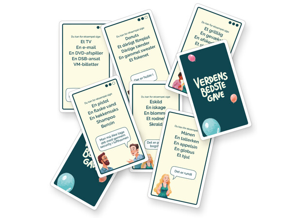 Verdens Bedste Gave Quizspil Dansk udgave 