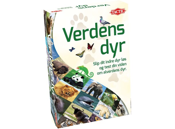 Verdens Dyr Quizspil Dansk udgave 