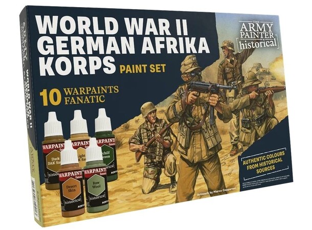 Warpaints Fanatic WWII German Afrika Korps - Army Painter 