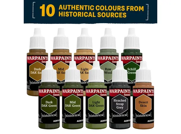 Warpaints Fanatic WWII German Afrika Korps - Army Painter 