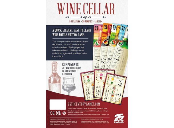 Wine Cellar Brætspil 