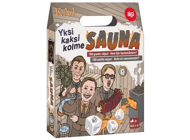 Yksi Kaksi Kolme Sauna - SVENSK 