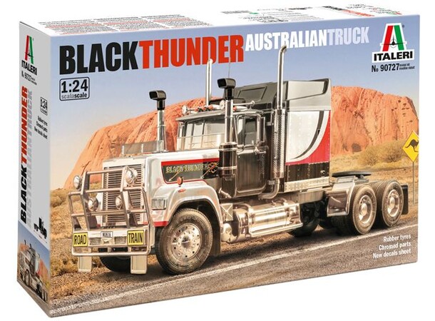 Black Thunder Australian Truck Italeri 1:24 Byggesæt 