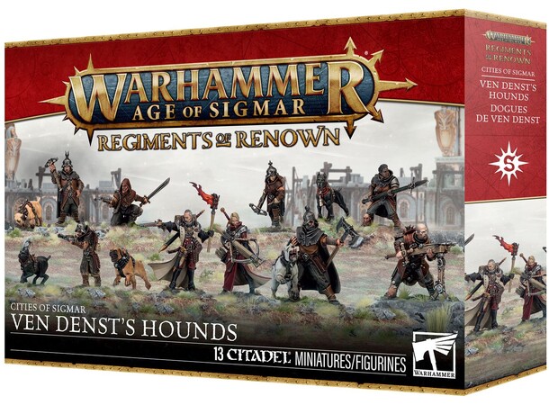 Cities of Sigmar Ven Densts Hounds Regiment of Renown - Age of Sigmar 