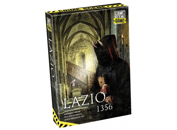 Crime Scene Lazio 1356 Brætspil Dansk udgave 