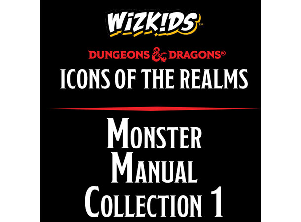 D&D Figur Icons Monster Manual 1 Booster Dungeons & Dragons - Icons of the Realms 