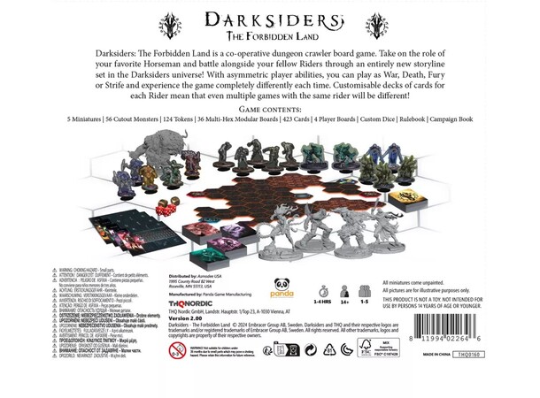 Darksiders The Forbidden Land Brætspil 