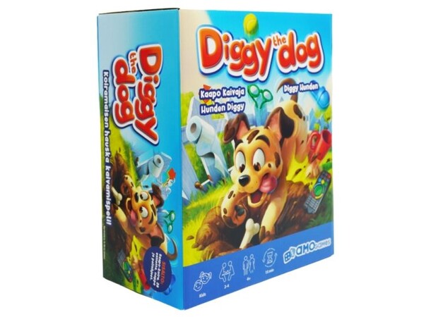 Diggy the Dog Brætspil Danske regler 