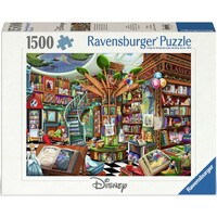 Disney Bookstore of Wonders 1500 brikker Puslespil - Ravensburger Puzzle