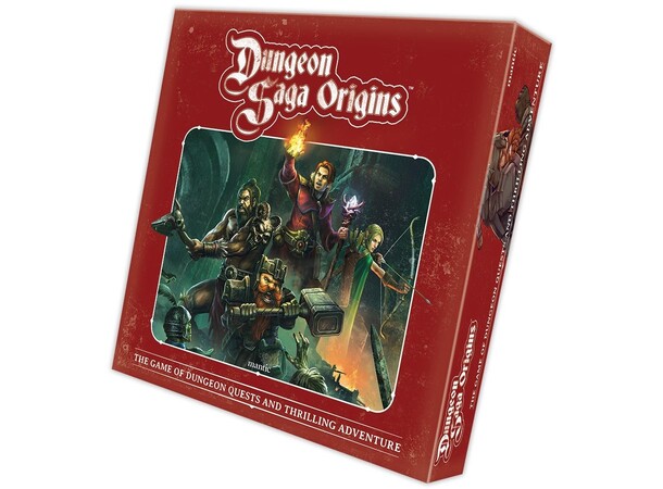 Dungeon Saga Origins Brætspil Core Game 