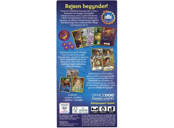 Eventyret om Ringen Kortspill Ringenes Herre 