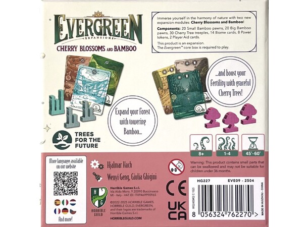 Evergreen Cherry Blossoms & Bamboo Exp Ekspansion til Evergreen 