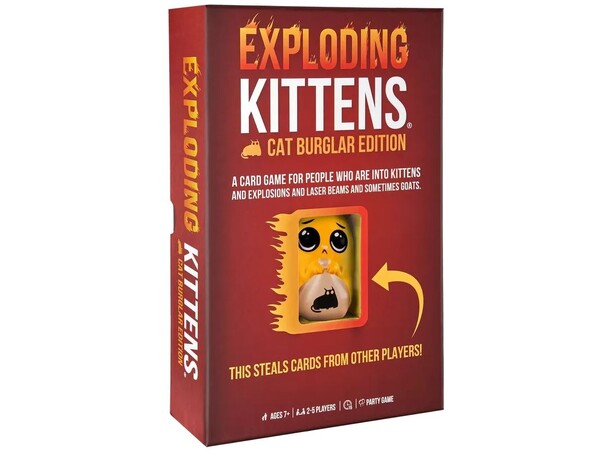 Exploding Kittens Cat Burglar Edition Kortspil 