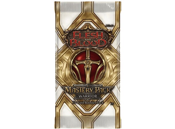 Flesh & Blood Warrior Booster Mastery Pack 