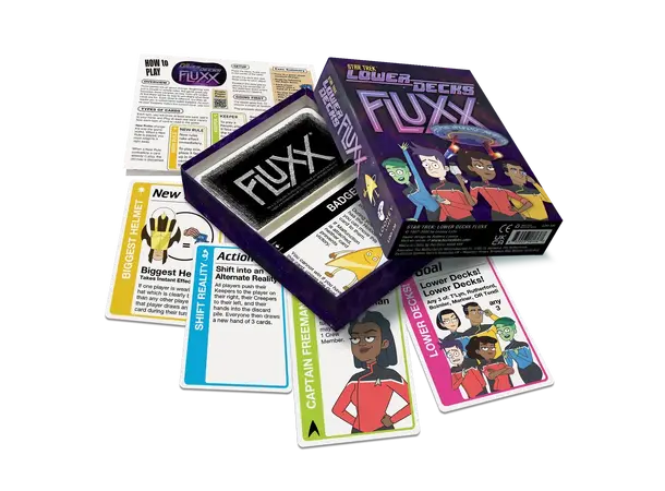 Fluxx Star Trek Lower Decks Kortspil 