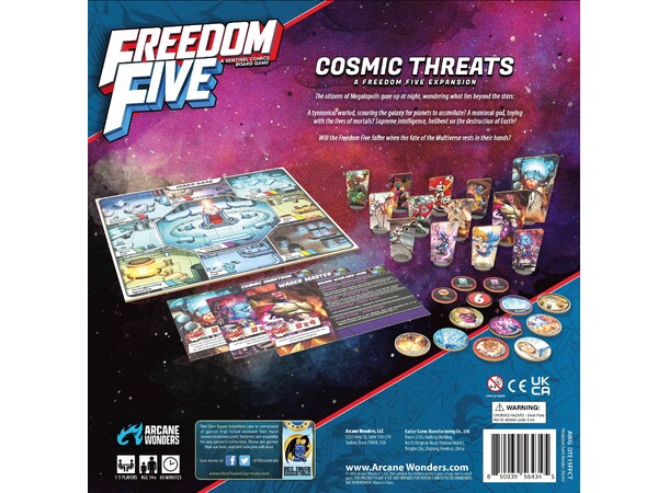 Freedom Five Cosmic Threats Expansion Ekspansion til Freedom Five 