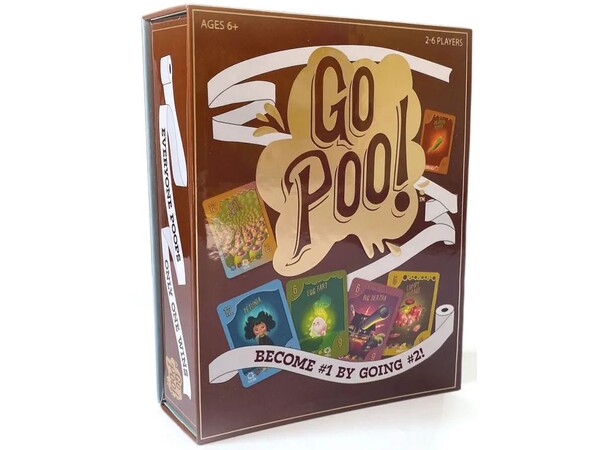 Go Poo The Game Partyspil 