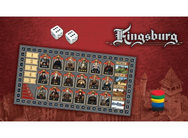 Kingsburg 3rd EditionBrætspil 