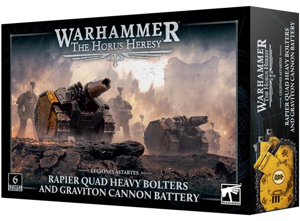 Legiones Rapier Quad Heavy Bolters Graviton Cannon Battery – Horus Heresy 