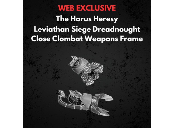 Leviathan Siege Dreadnought Close Combat Weapon Frame - The Horus Heresy 