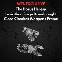 Leviathan Siege Dreadnought Close Combat Weapon Frame - The Horus Heresy