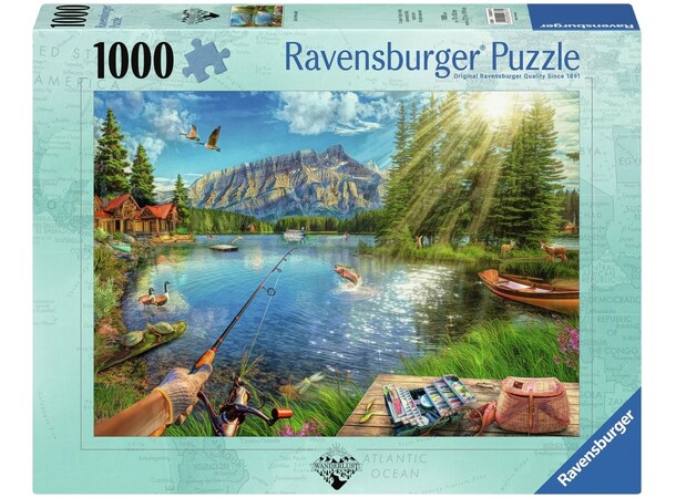 Life at the Lake 1000 brikker Puslespil Ravensburger puslespil 