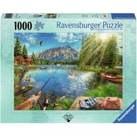 Life at the Lake 1000 brikker Puslespil Ravensburger puslespil