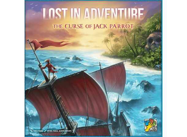 Lost In Adventure Curse of Jack Parrot Brætspil 
