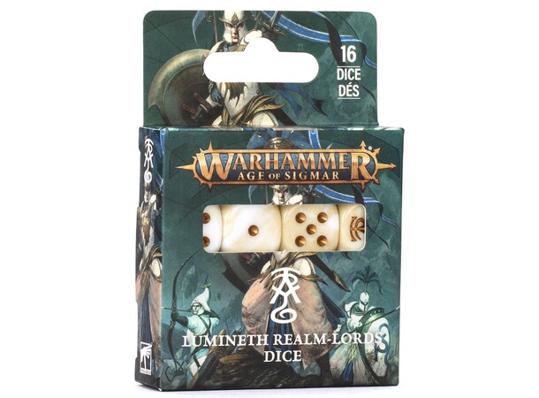Lumineth Realm-lords Dice Set Warhammer Age of Sigmar 