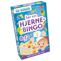 Lær om Hjernebingo IQ Bingo Brætspil Dansk udgave