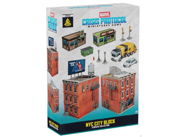 Marvel Crisis Protocol NYC City Block Terrain-samling – CPE06 