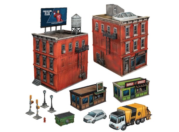 Marvel Crisis Protocol NYC City Block Terrain-samling – CPE06 