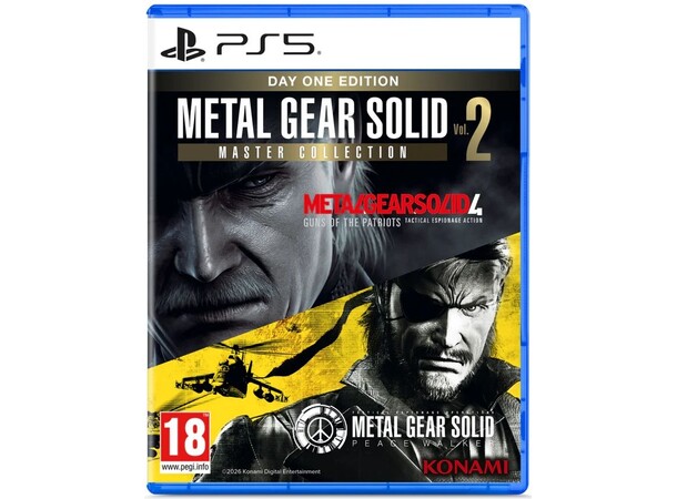 Metal Gear Solid Master Coll V2 PS5 Master Collection Vol. 2 